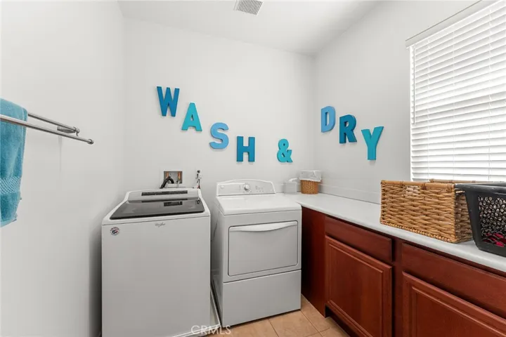 laundry room upstairs