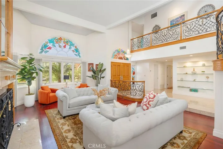Formal Living with Fireplace