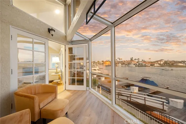 Sunset Views from the sunroom