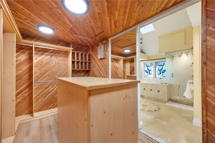 Primary cedar closet