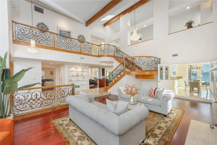 Formal Living with Fireplace