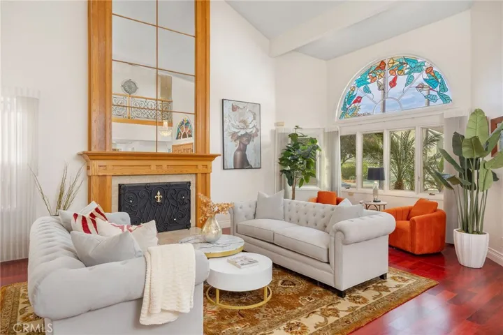 Formal Living with Fireplace