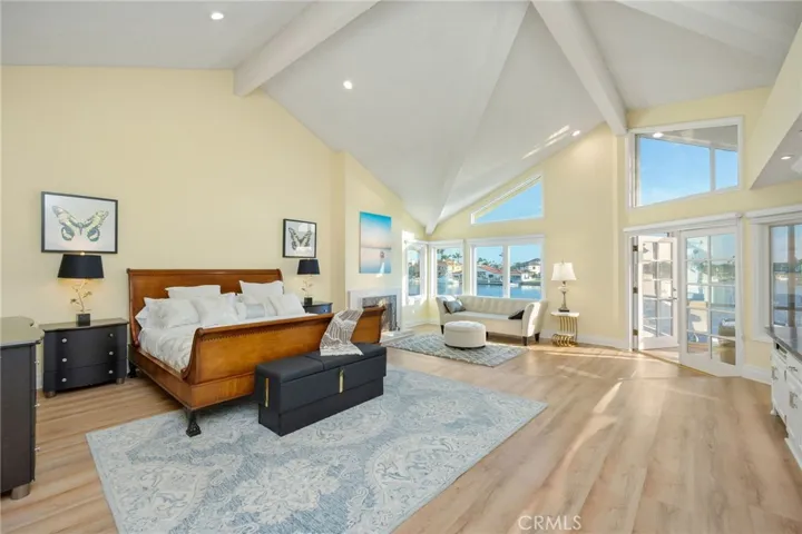 Primary Retreat with Seating and Fireplace