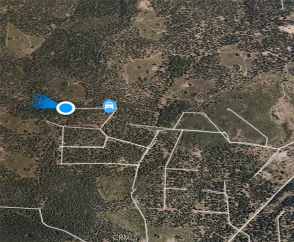 Map view showing parcel location