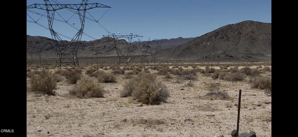 Electric Poles going between Property
