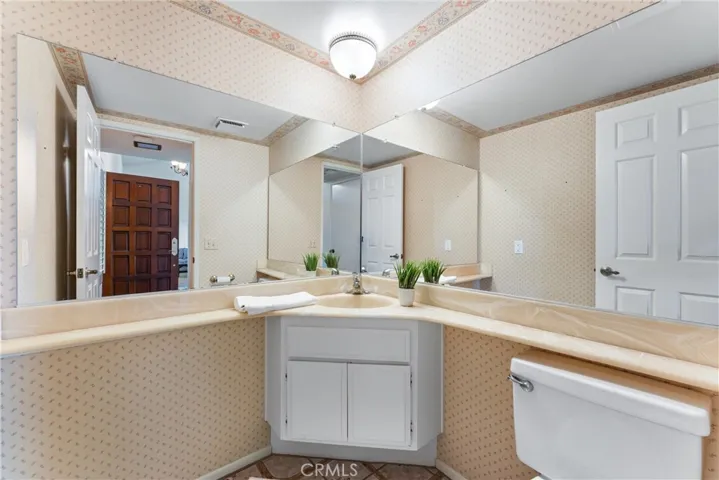 Half bathroom downstairs