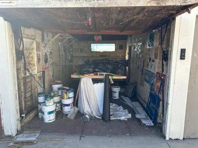 View of storage area