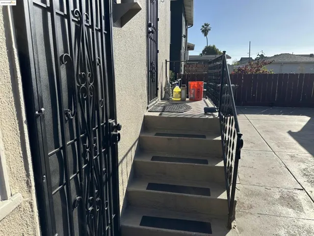View of stairway