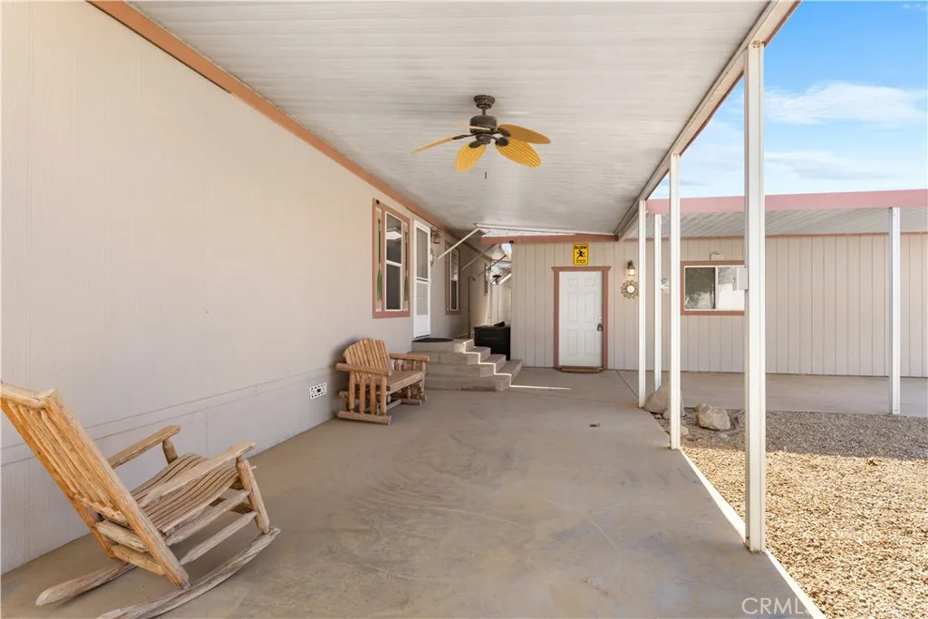 Covered patio for relaxing in the shade Covered patio for relaxing in the shade