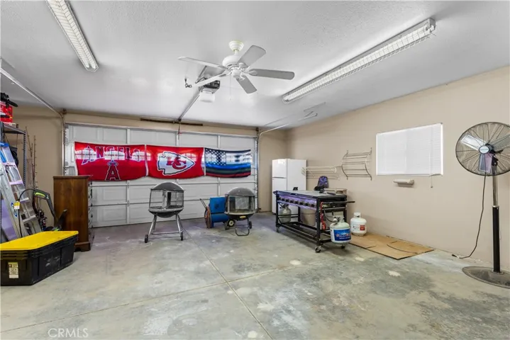 2-car garage - plenty of room to store the toys