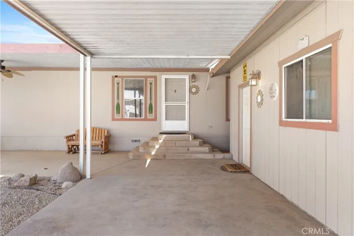 Carport for extra shaded parking