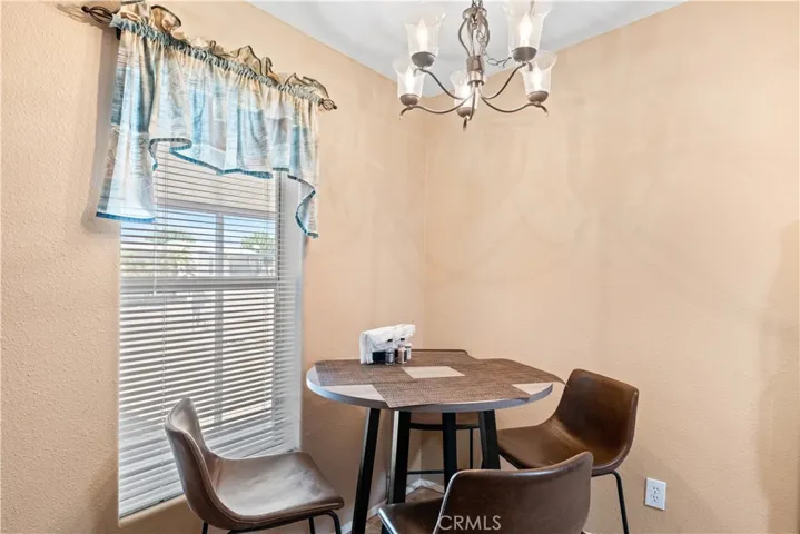 Dining room area