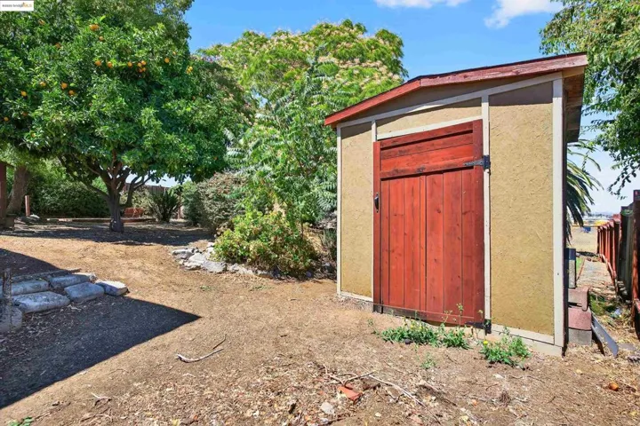 View of shed