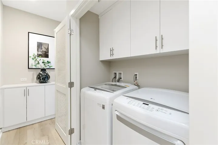 upstairs inside laundry