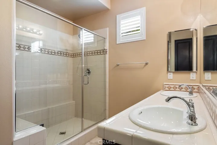Master bathroom.