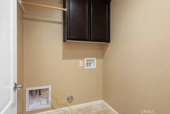 Laundry room.