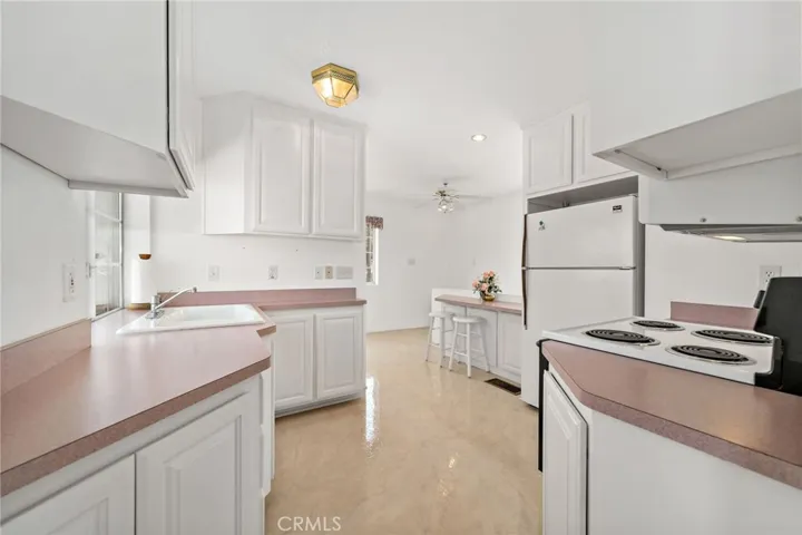 Kitchenette in upstairs living space