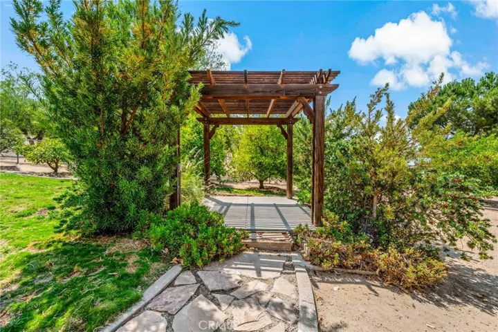 Covered area perfect for morning coffee or evening tea