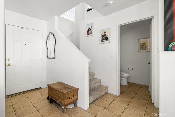 Entry and hallway to second floors
