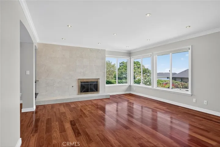 Living room with some city views