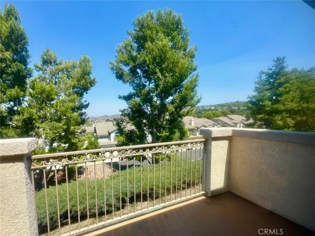 Gorgeous views from primary bedroom balcony