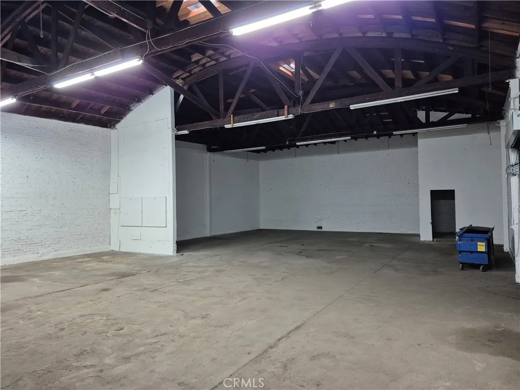 Left-Side View of Warehouse Space