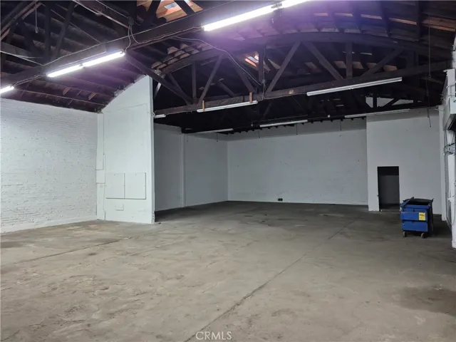 Left-Side View of Warehouse Space