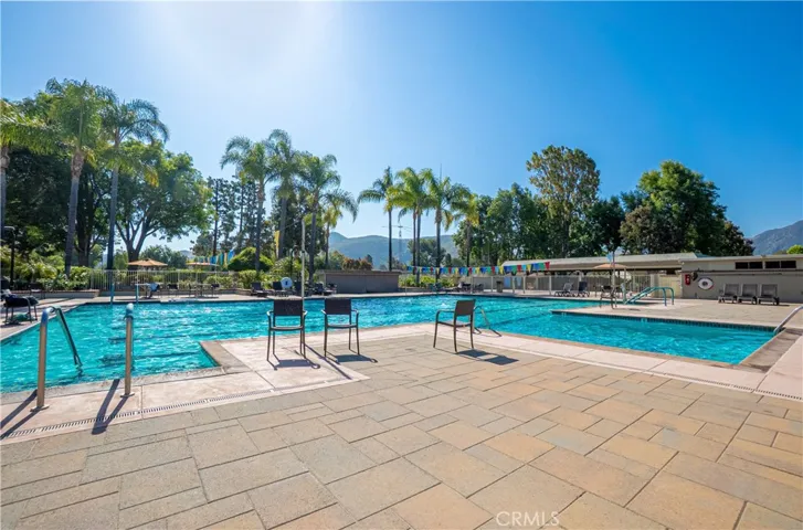 Pool and spa area