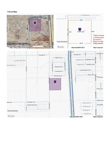 Parcel #1: APN 251-120-22-00-9 (10 acres)