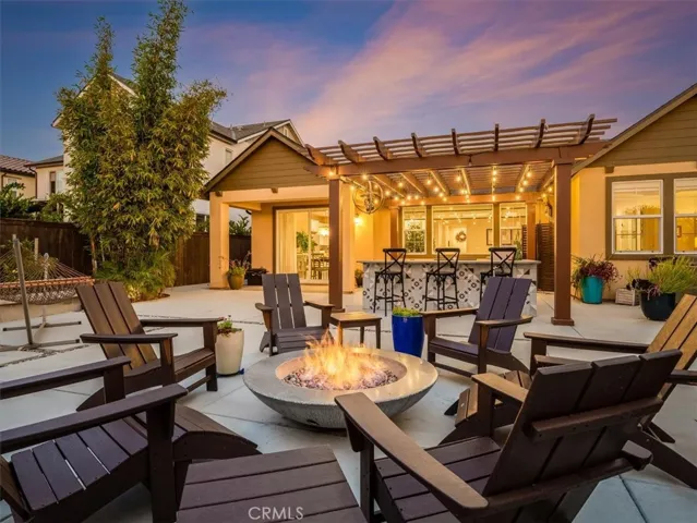 Just hang out at the fire pit