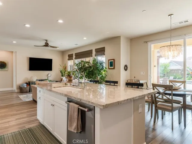 Kitchen to the Great Room