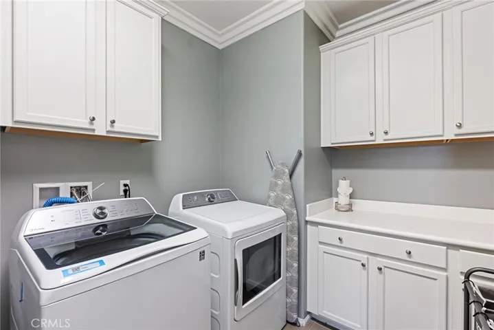 Upstairs laundry room