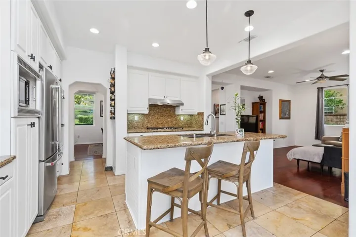 Remodeled Kitchen with large pantry and newer s/s appliances