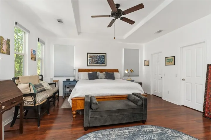 Primary Bedroom shows door to WIC