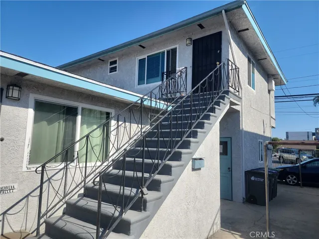 The Two Bedroom apartment is upstairs.