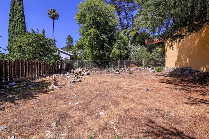 View of pad at rear of lot