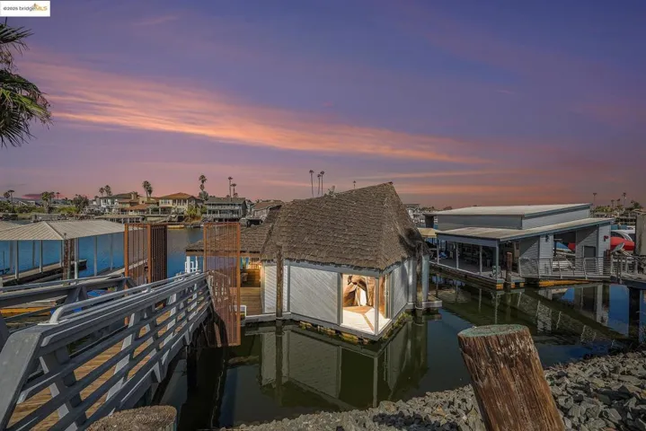 Dock featuring a water view