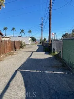 alley access at rear