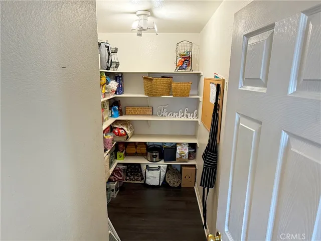 huge walk-in pantry