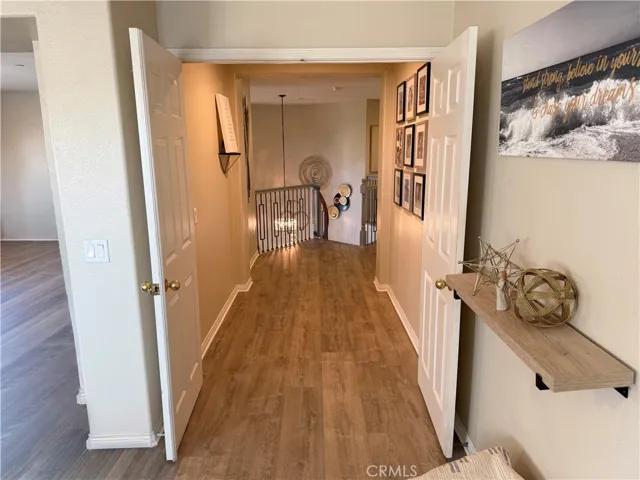 Double door entry in primary suite