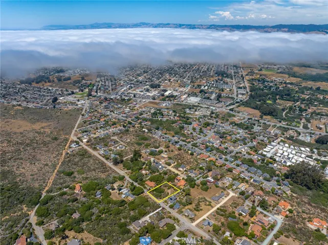 Aerial of Los Osos and Bayview Heights Drive