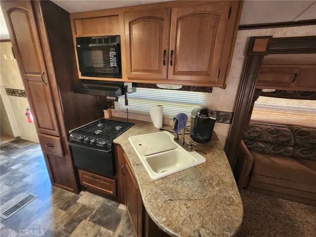 Kitchen In Trailer