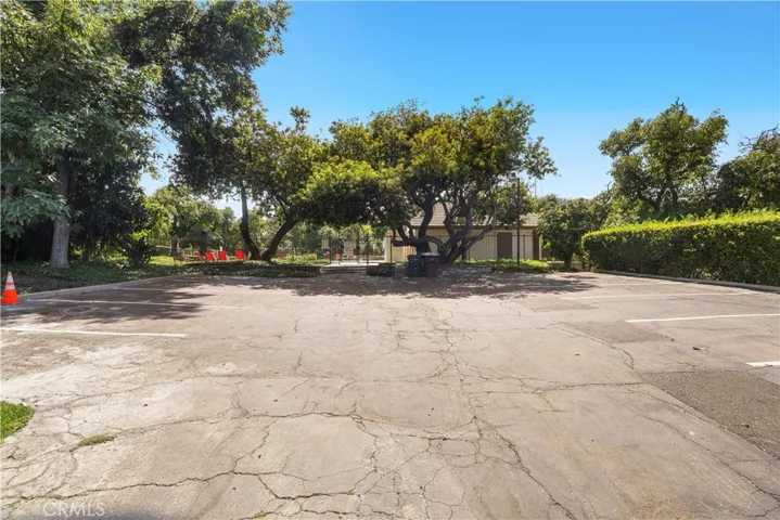 Community Pool Entrance & Parking