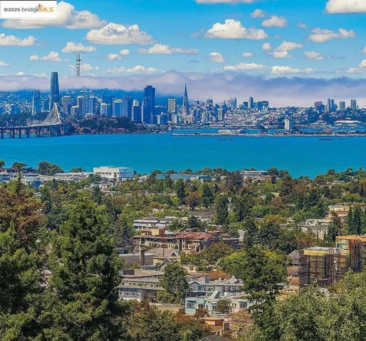 Water view featuring city skyline