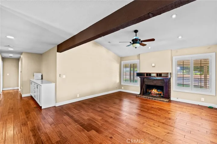 View from entryway into Living room