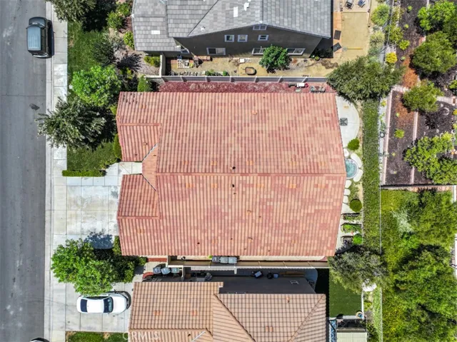 Drone View of House