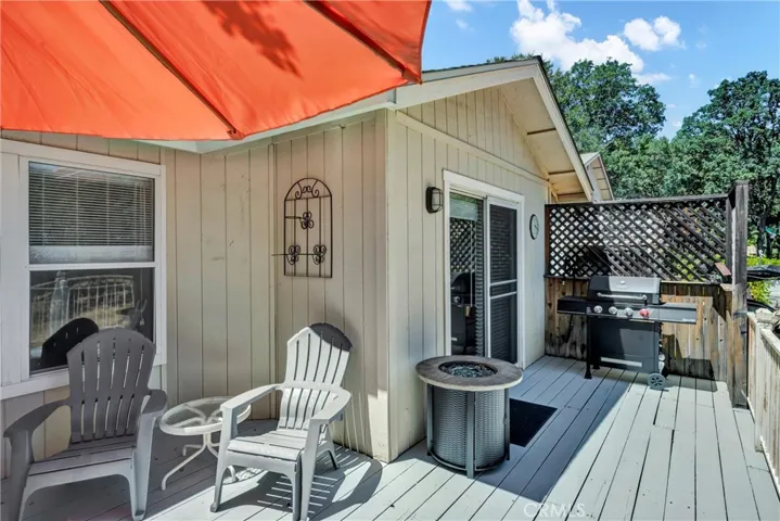 Large deck off the formal dining room