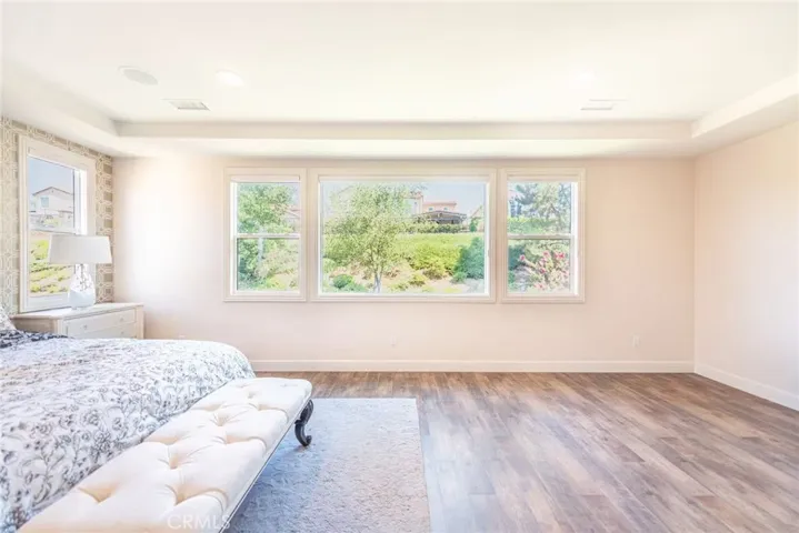 another view of primary bedroom