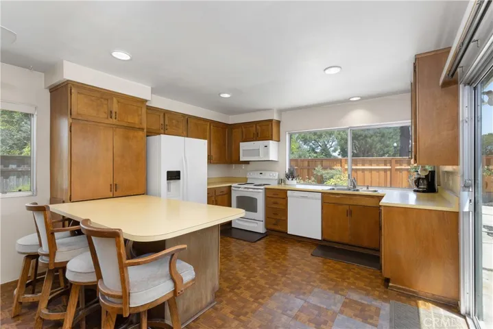 Kitchen is an entertainer's dream and is expansive.
