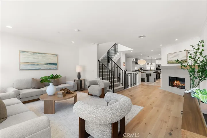 The open concept floor plan is perfect for entertaining